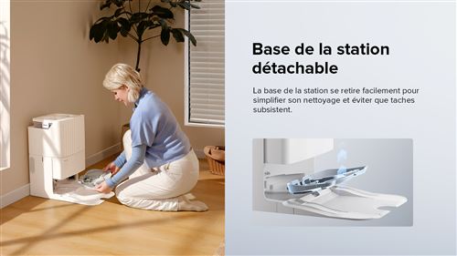 Roborock Q Revo MaxV – Robot Aspirateur Laveur avec Station Multifonction