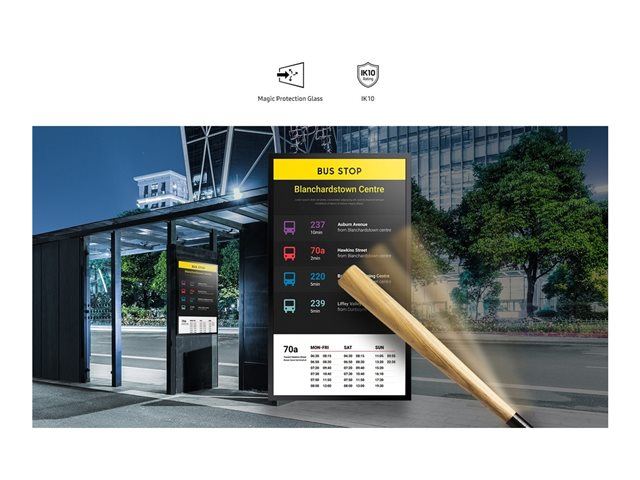 Samsung OH24B – Écran Outdoor 24″ (61 cm) LED – Résolution Full HD (1920×1080)