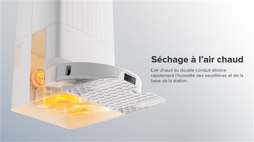 Roborock Q Revo MaxV – Robot Aspirateur Laveur avec Station Multifonction