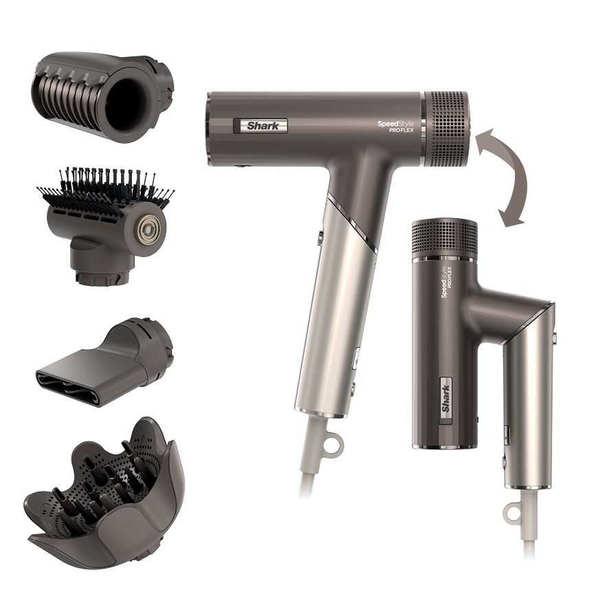 Shark SpeedStyle Pro FLEX HD542 – Styler 4-en-1 Compact &amp; Polyvalent