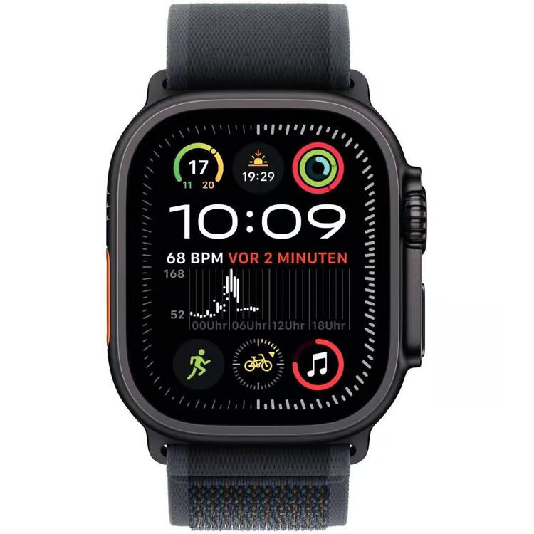 Apple Watch Ultra 2 (2024) – 49 mm LTE – Titane Noir – Alpine Loop (S)
